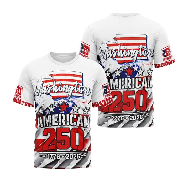America 250 Washington Motocross Jersey – Patriotic USA Eagle 250 Years Anniversary Dirt Bike MTB Off-Road Riding Shirt Adult & Youth ECG13042605